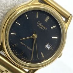 デッドストック品 CASIO カシオ クレアレンス クォーツ腕時計 電池交換 