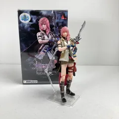 中古品】 完備品 PLAY ARTS改 ライトニング 「ディシディア ファイナル