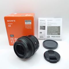 SONY FE 40mm F2.5 G SEL40F25G Eマウントレンズ - メルカリ