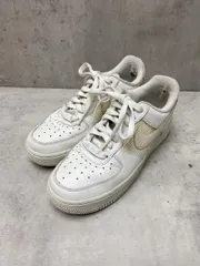 NIKE ナイキ ウィメンズ エアフォース 1 07 エッセンシャル スニーカー size23.0 ?/ホワイト /ベージュ ■■ レディースのサムネイル