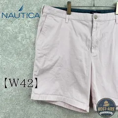P017【NAUTICA】ライトピンク チノショーツ〔42W〕のサムネイル