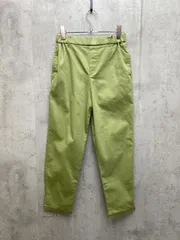 新品 studio CLIP スタジオクリップ サブリナ パンツ テーパード カラー 伸縮性 カジュアル sizeS/緑 ■◇ レディース