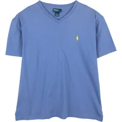 古着 ラルフローレン Ralph Lauren POLO by Ralph Lauren 半袖VネックTシャツ メンズL相当/eaa621646のサムネイル