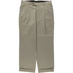 古着 ピエールカルダン Pierre Cardin FUNDAMENTALS ツータック ウールパンツ スラックス メンズw35相当/eaa643121のサムネイル