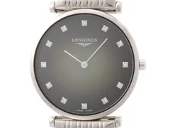 LONGINES ロンジン ウォッチ ラ グラン クラシック ドゥ ロンジン　【205】 時計 L4.512.4.92.6 腕時計 ステンレススチール グリーン -刻印 レディース【中古】のサムネイル