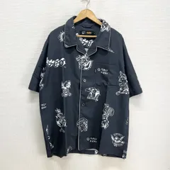 未使用 BLUCO ブルコ 25SS 153-21-008 Poolside S/S Shirts TATTOO 半袖シャツ 総柄 XL 10135669のサムネイル