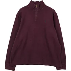 古着 ラルフローレン Ralph Lauren POLO by Ralph Lauren ハーフジップスウェットシャツ トレーナー メンズXL相当/eaa647567