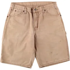 古着 ディッキーズ Dickies Relaxed Fit ダック地ペインターショーツ ハーフパンツ メンズw34相当/eaa620605