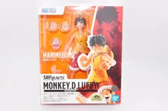 TAMASHII NATIONS S.H.フィギュアーツ ONE PIECE モンキー・D・ルフィ -マリンフォード頂上決戦- 約145mm PVC&ABS製 塗装済み可動フィギュア