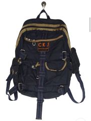 CKモノグラム✨カルバンクライン ボストンバッグ PVCレザー 旅行 大