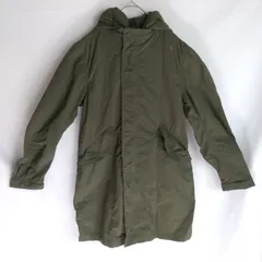 M1-03629 【Mens】 BACK NUMBER(バックナンバー) モッズコート (S) /モスグリーン フード取り外し可能 K-春秋のサムネイル