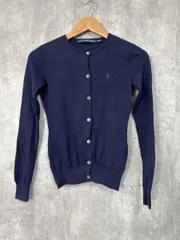 Ralph Lauren Sport ラルフローレンスポーツ 定番デザイン カーディガン sizeS/濃紺 ◇■ レディース