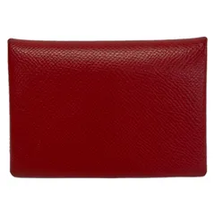 HERMES(エルメス) コインケース美品 カルヴィデュオ レッドのサムネイル