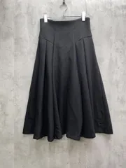 訳あり新品 PROPORTION BODY DRESSING プロポーションボディドレッシング フレア スカート sizeM/黒 ◆■◎レディースのサムネイル
