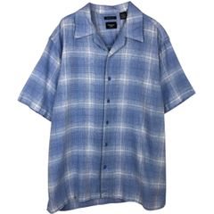 美品】25SS relumeレーヨン フリンジ 半袖チェックシャツ M - メルカリ
