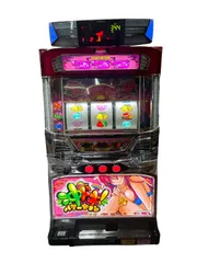 【直接引取限定】h15148 パチスロ 沖ドキ！バケーション 実機 コイン不要機 データカウンター付 ホビーのサムネイル