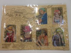 ONEPIECE ワンピ ラミネートカードセット ルフィ ゾロ ナミ サンジ
