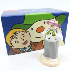 Coalport コールポート The Snowman スノーマン Dressing Up フィギュリン フィギュア 陶器製 箱付きのサムネイル