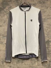 KG852 리온도카펠뮐 Lion de KAPELMUUR 긴팔 사이클 저지 화이트 M