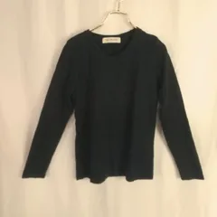 M1-03600【Women】Ray BEAMS (レイ ビームス) 長袖 Tシャツ (XS以下相当) / 黒 全体的に毛羽立ち・色褪せ有 K-春秋のサムネイル