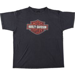 古着 00年代 ハーレーダビッドソン Harley-Davidson モーターサイクル バイクTシャツ USA製 メンズXL相当/eaa621584