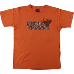 古着 00年代 ハーレーダビッドソン Harley-Davidson モーターサイクル バイクTシャツ USA製 メンズL相当/eaa621586