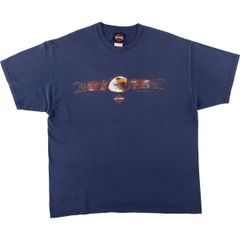 古着 00年代 ハーレーダビッドソン Harley-Davidson 鷲柄 イーグル柄 モーターサイクル バイクTシャツ USA製 メンズXL相当/eaa621051