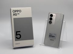 OPPO A5 5G ホワイト 極美品 使用1ヶ月未満 ガラスフィルムケース付