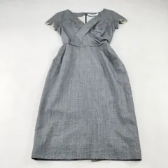 Christian Dior	ワンピース	Paris ディオール グレンチェック ウール シルク カシュクール 42 L XL相当のサムネイル