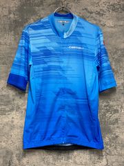 KG667 카스테리 CASTELLI 반팔 사이클 저지 블루 L
