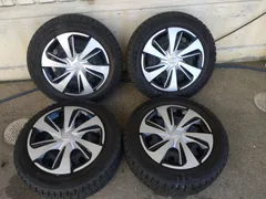TOYOTA　トヨタ　170系 シエンタ 純正　スチール　15インチ　5.5J+39 PCD 100-5H　＆ ダンロップ　WINTERMAXX　WM02　185/60R15　4本のサムネイル