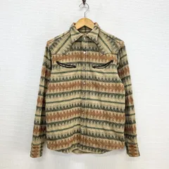 WESTRIDE ウエストライド ネイティブ 総柄 ウエスタンシャツ ヘビーネル ネルシャツ チェック 38 10135992のサムネイル