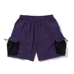 POLER SHIRRING NYLON PARACHUTE SHORTS 261mcv0004 ポーラー ナイロンショートパンツのサムネイル