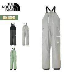ノースフェイス スノーウェア ユニセックス レイバックライドビブ THE NORTH FACE Layback Ride Bib ビブパンツ スキーウェア スノーパンツ ゴアテックス メンズ レディース スノーボード グレー グリーン NS62513 正規品のサムネイル