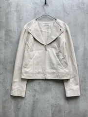 MISCH MASCH ミッシュマッシュ フェイクレザー ジャケット size38/M/ピンク ◇■レディースのサムネイル