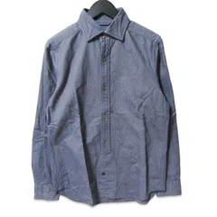 Nigel Cabourn ナイジェルケーボン 長袖シャツ 80490010000 BRITISH OFFICER'S SHIRT CLASSIC インディゴ 46 27113902のサムネイル