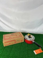 新品　フジマル　アルミホーロー　ミルクパン　レッド　テフロン加工のサムネイル