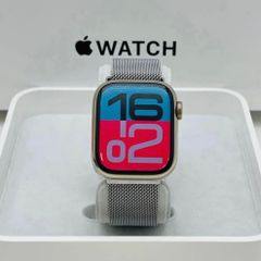 超レア✴︎Apple Watchシルバーチタニウム series5セルラー44mm - メルカリ