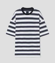 Nissy 西島隆弘 着用 JIL SANDER 半袖ボーダーニット メンズ - メルカリ
