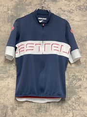 KG670 카스테리 CASTELLI 반소매 사이클 저지 그레이 M