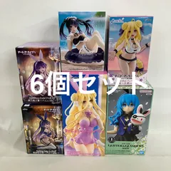 未開封 デート・ア・ライブⅤ  夜刀神十香 時崎狂三 星宮六喰  四糸乃 フィギュア まとめ 6個セット SF6633 c107