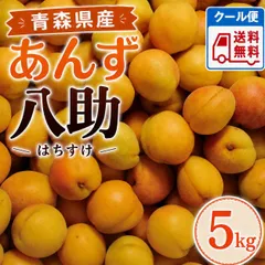 希少！　青森県産　梅　あんず　八助　5ｋｇ　クール冷蔵便　送料無料！のサムネイル