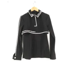美品 MARK&LONA マークアンドロナ Women Long-Sleeved Polo ポロシャツ 36(S) ナイロン ポリウレタン 長袖 ハーフジップ ゴルフウェア レディース AN3490A27 のサムネイル
