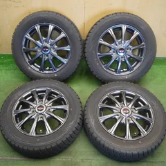 バリ溝！キレイ！9分★スタッドレス 155/65R13 オートバックス ノーストレック N3i TEAD テッド 13インチ PCD100/4H★6060101Hスのサムネイル