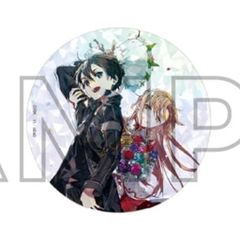 [중고] 인감 스티커 키리토 & 아스나 [abec/BUNBUN 20th Exhibition CHARACTERS 소드 아트 온라인 트레이딩 반짝이 스티커]