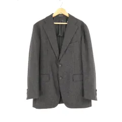 TAGLIATORE タリアトーレ テーラードジャケット 48 M～Lサイズ相当 ウール他 ジャケット ダークグレー 背抜き レディース AD2104A9 のサムネイル