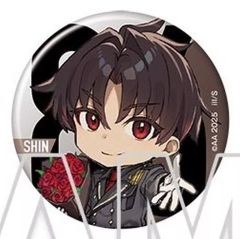 [중고] 배지·핀스 신에이·노젠 [전격 문고[86-에이티식스-]원작 8.6주년 기념 온리 숍 트레이딩 미니 캐릭터 메탈릭 캔 배지]