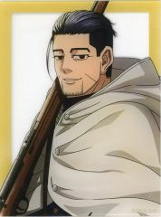 [중고]캐릭터 카드 오가타 모모노스케(프레임 칼라/복상) [골든 카무이 신작 걸음 ver. 트레이딩 아크릴 카드]