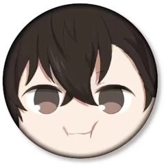 [중고] 배지 빈스 다자이 오사무 [문호 스트레이독스 트레이딩 무닛 페이스캔 배지]