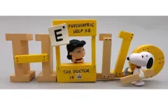 【中古】トレーディングフィギュア 3.HELLO 「SNOOPY COLLECTION of WORDS 3 It’s Joyful Time!」